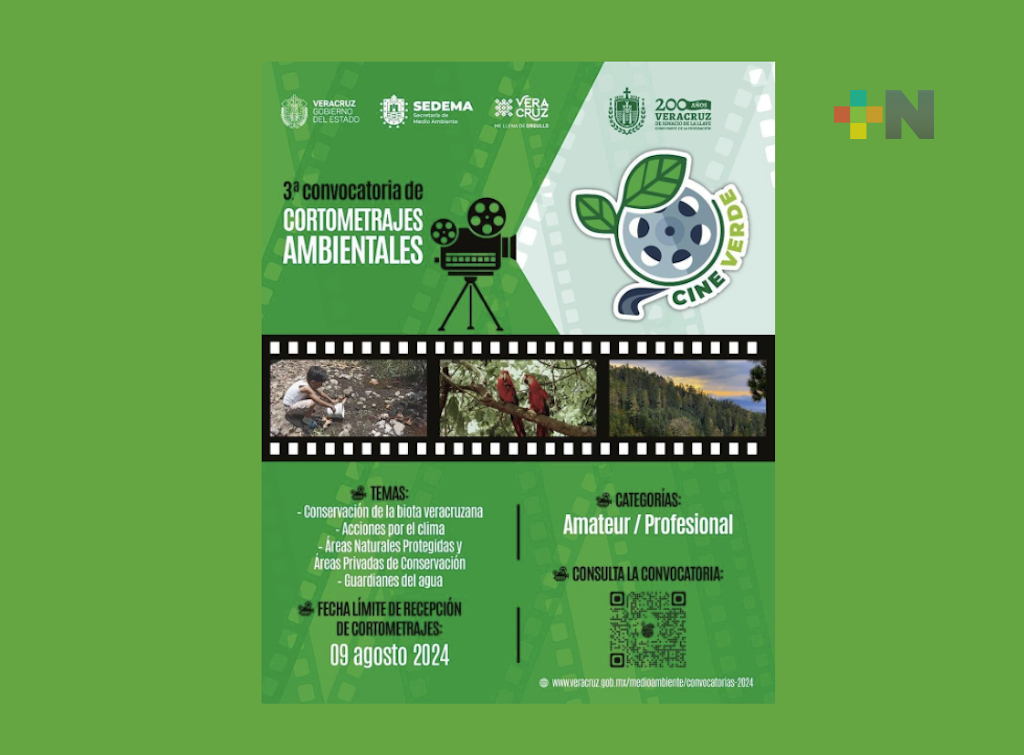 Participa en concurso de cortometrajes Cine Verde 2024 y gana hasta 8 mil pesos